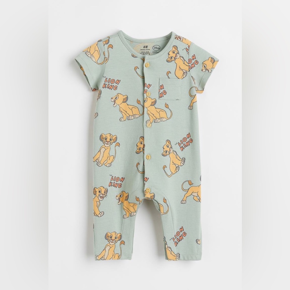 H&M for Disney Lion King Unisex Short Sleeve Onesie